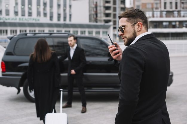 Premium Photo | Professional safeguards working together